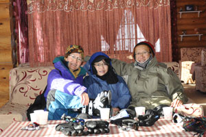 Defrozing time in the 万花木屋