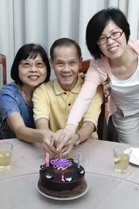 Grandparents and Xiao Mei