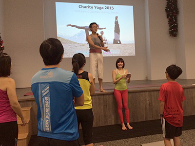 Thanks to so many kind hearted friends who came and enjoyed a wonderful morning yoga workout, and contributed generously a total of $5600 for sponsorship of 7 children in CGH